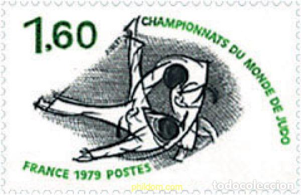 Timbres: 763801 HINGED FRANCIA 1979 CAMPEONATO DEL MUNDO DE JUDO