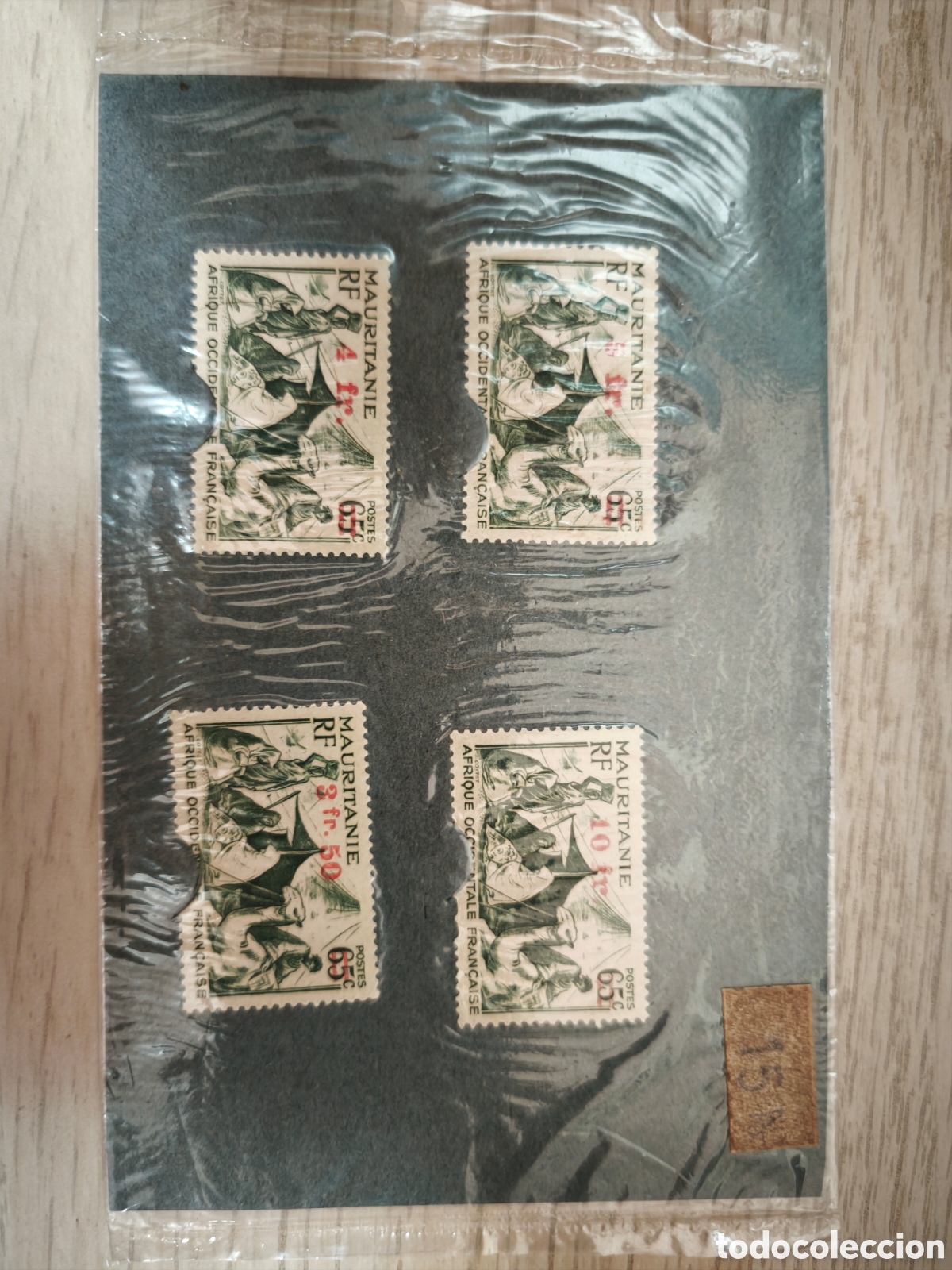 Stamps: Sellos Mauritania colonia francesa
