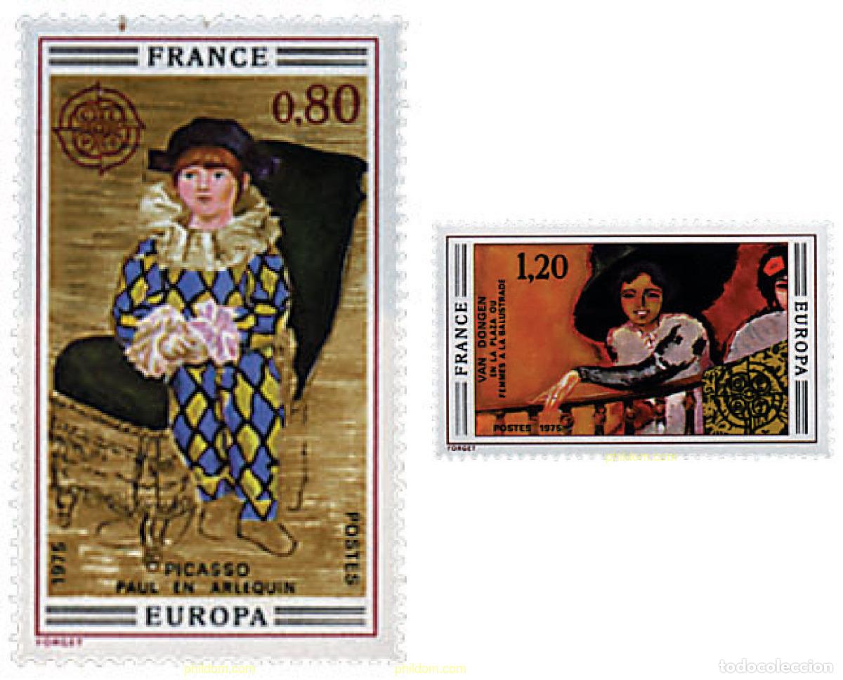 Stamps: 62274 MNH FRANCIA 1975 EUROPA CEPT. PINTURAS