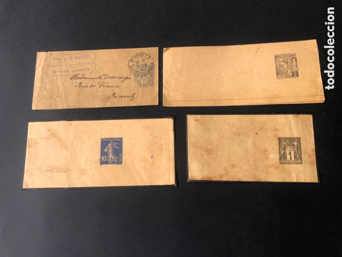Stamps: Fajas postales Francia- Monaco