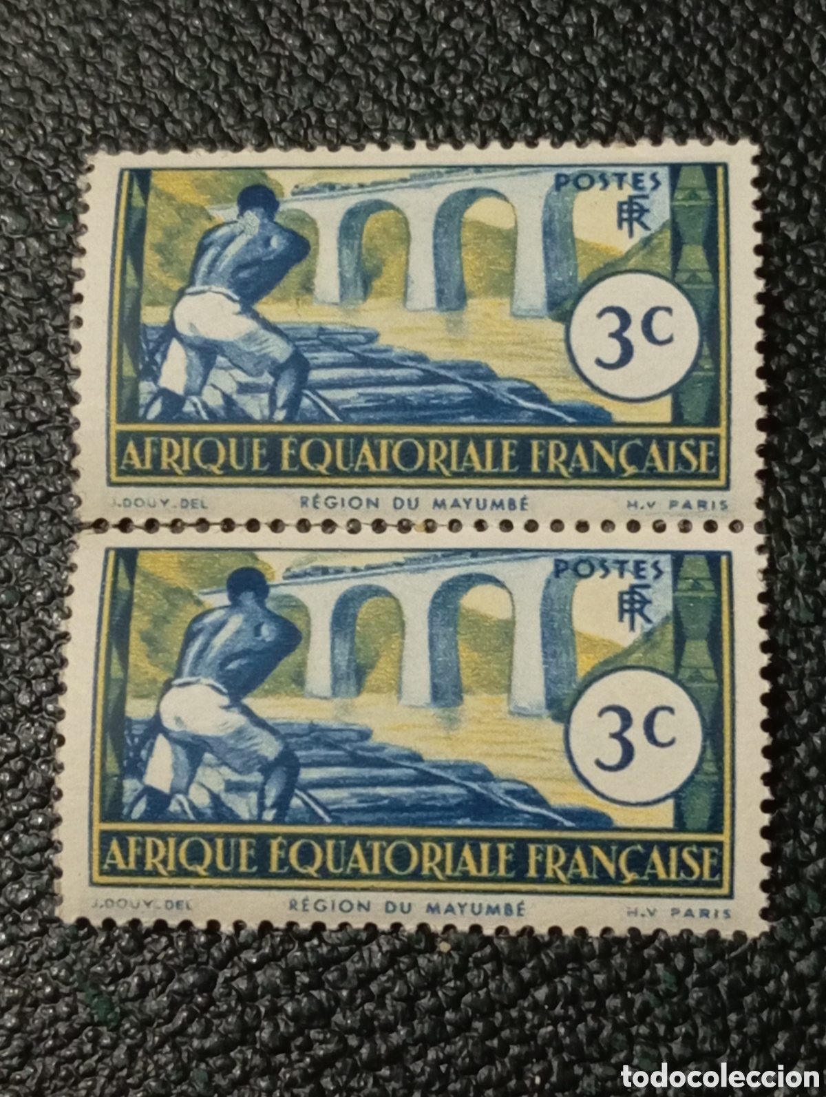 Francobolli: Africa Equatorial Francesa 1939/40 Y/T n&ordm; 77, MNH**
