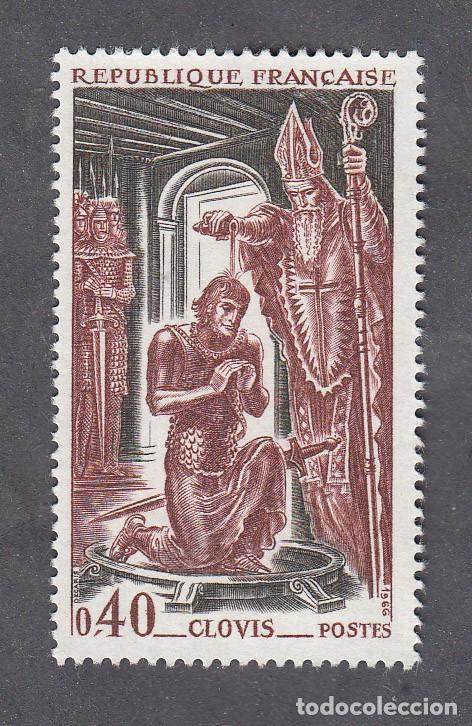 Sellos: FRANCE Yvert n&deg; 1496 ** Clovis - Foto 1