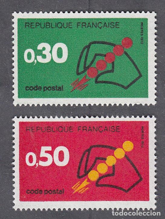 Sellos: FRANCE Yvert n&deg; 1719 et 1720 ** code postal - Foto 1