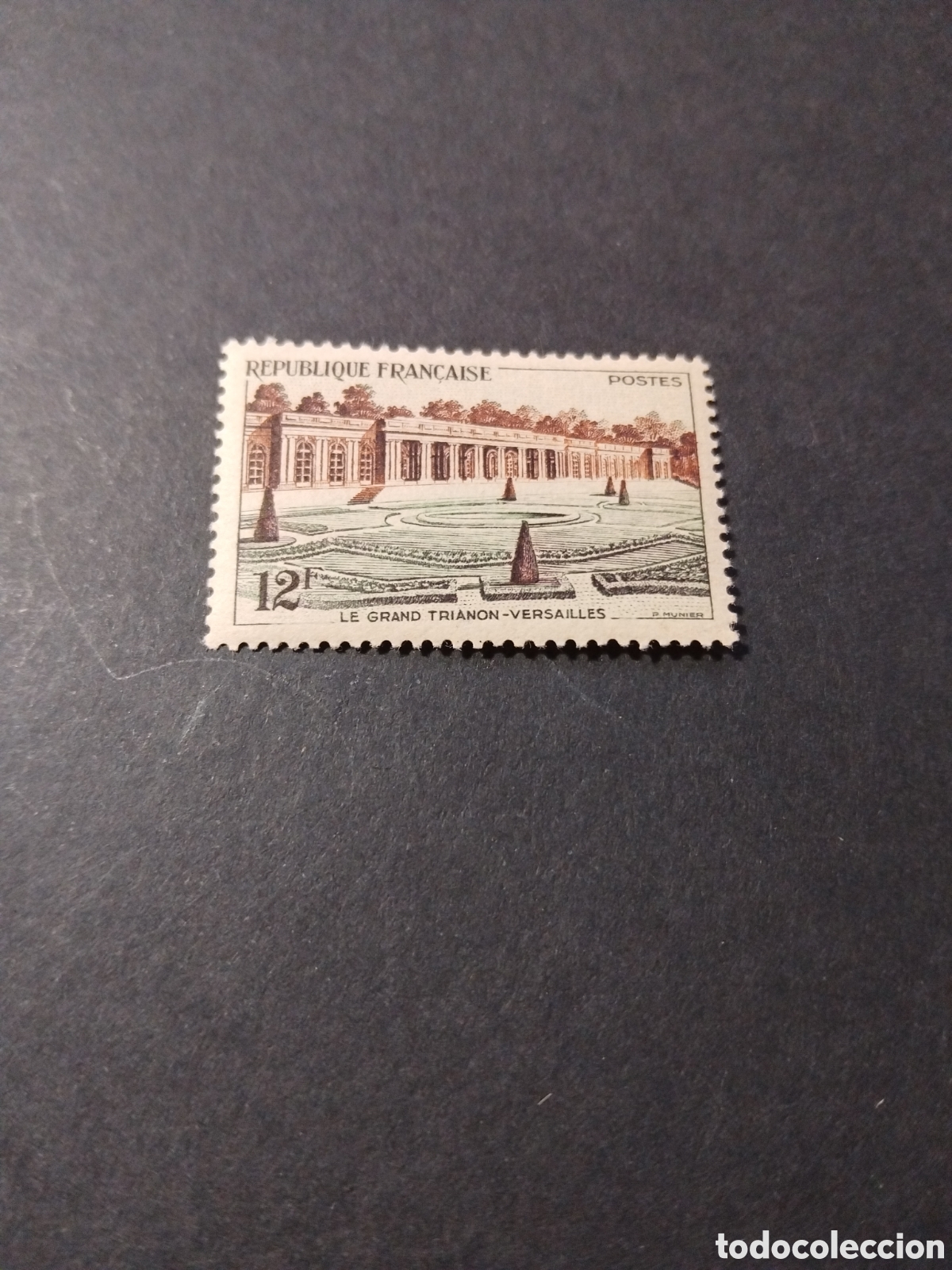 Briefmarken: Francia. 1956. Gran trianon de Versalles.