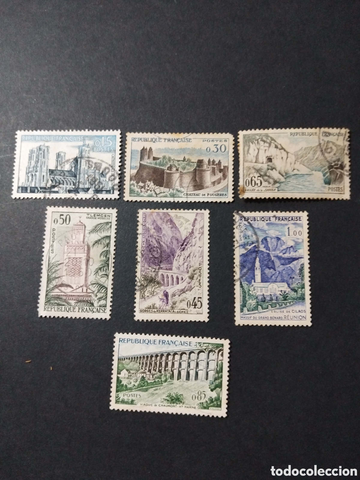 Briefmarken: Francia. 1960. Turismo.