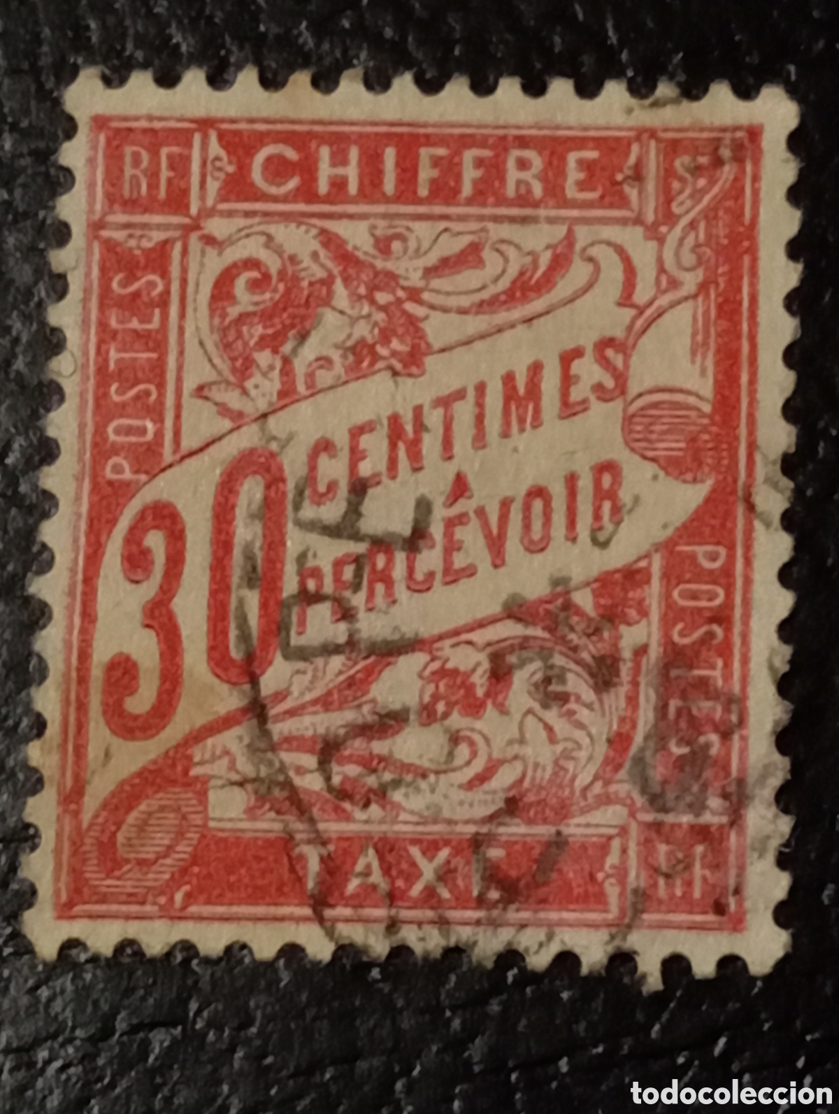 Sellos: Sello Francia N&deg;34 30c Rojo -