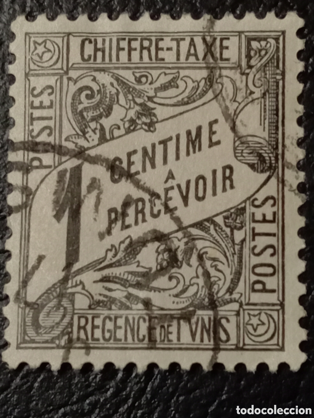 Sellos: SELLO FRANCIA CHIFFRE TAXE, 1C A PERCEVOIR 1882
