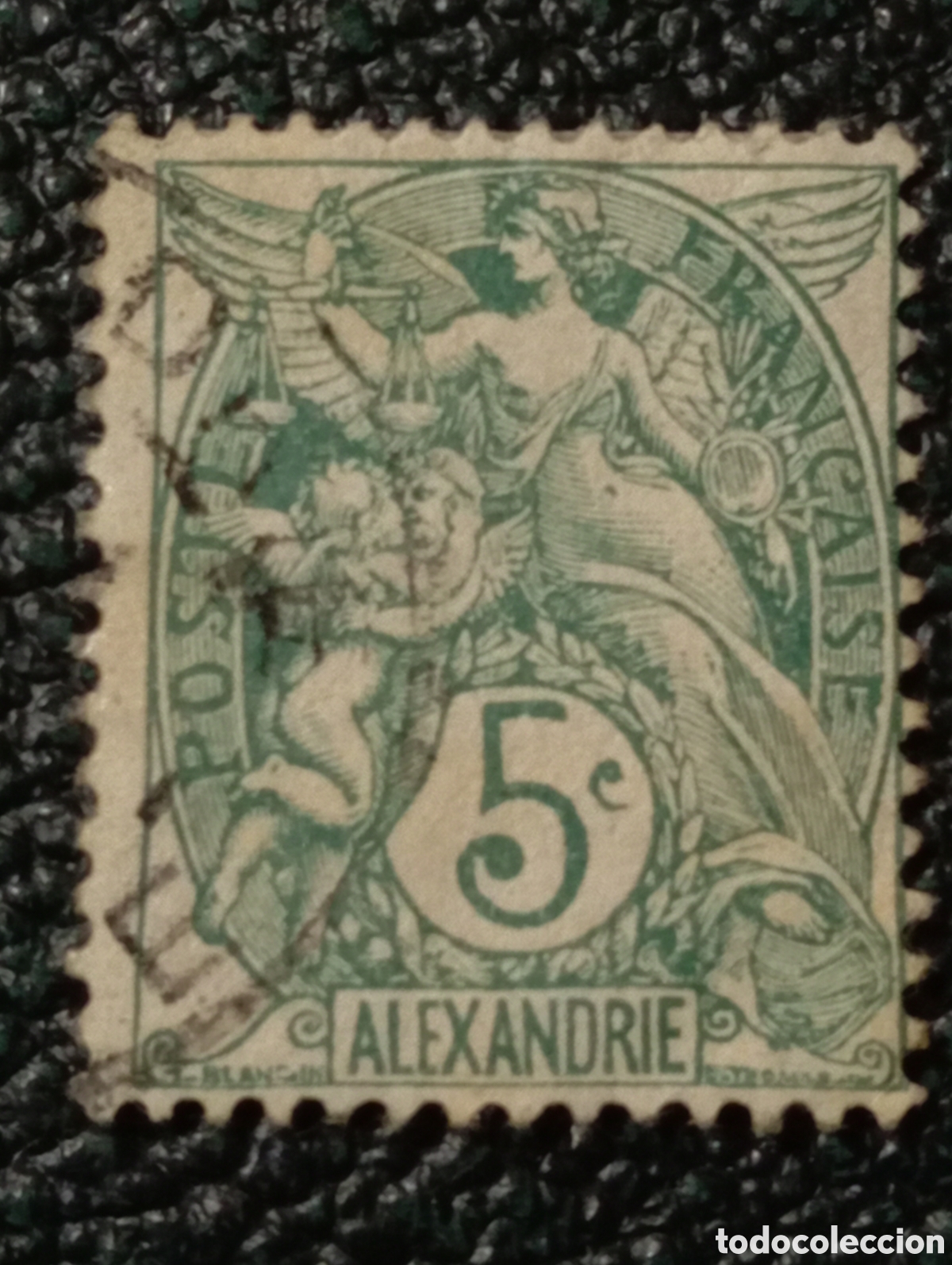 Selos: Oficina Francesa en Alexandria 1902 Yvert 23