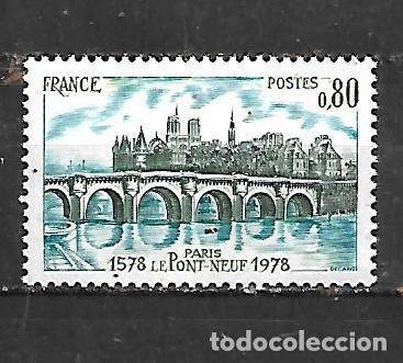 Selos: 1978: El puente nuevo de Par&iacute;s (MNH**)