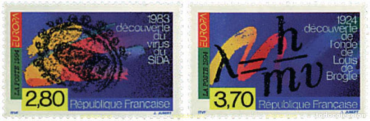 Timbres: 62920 MNH FRANCIA 1994 EUROPA CEPT. GRANDES DESCUBRIMIENTOS