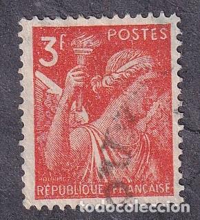 Sellos: FRANCE Yvert n&deg; 655 type Iris oblit&eacute;r&eacute; - Foto 1