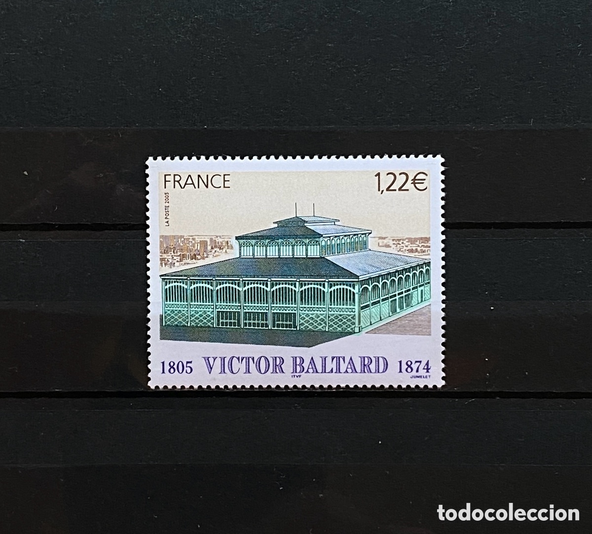 Sellos: Sellos, nuevo, de Francia 2005. Yvert 3824 Edificios - Foto 1