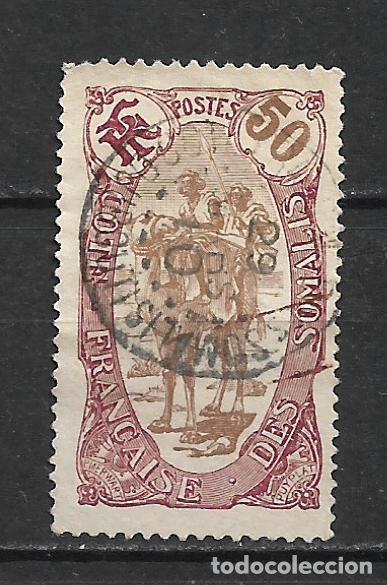 Sellos: francia somalia 1909 scott 75 usado - 33/2 - Foto 1