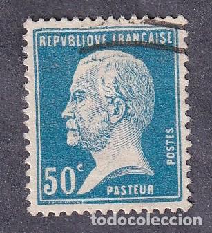 Sellos: FRANCE Yvert n&deg; 176 type Pasteur oblit&eacute;r&eacute; - Foto 1