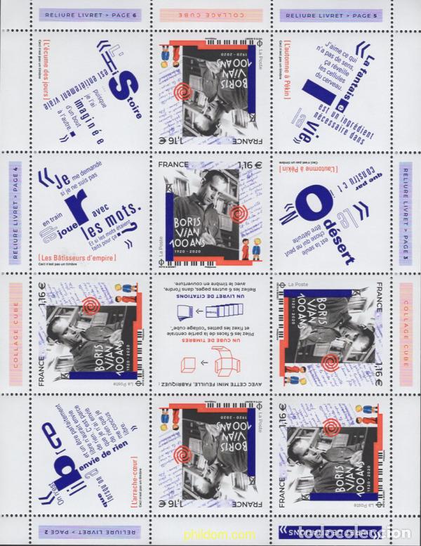 Sellos: 636192 MNH FRANCIA 2020 - Foto 1