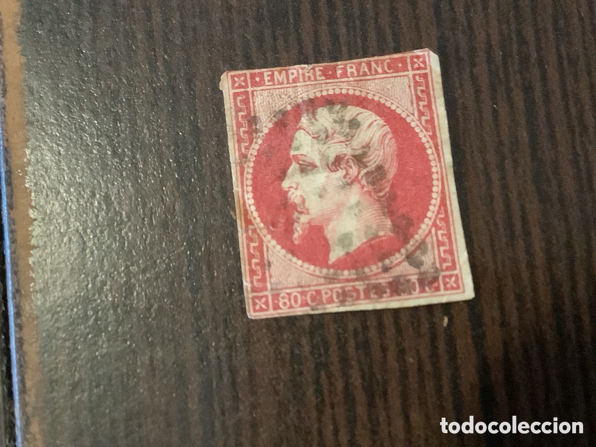Sellos: Napoleon III 80 cent - Foto 2