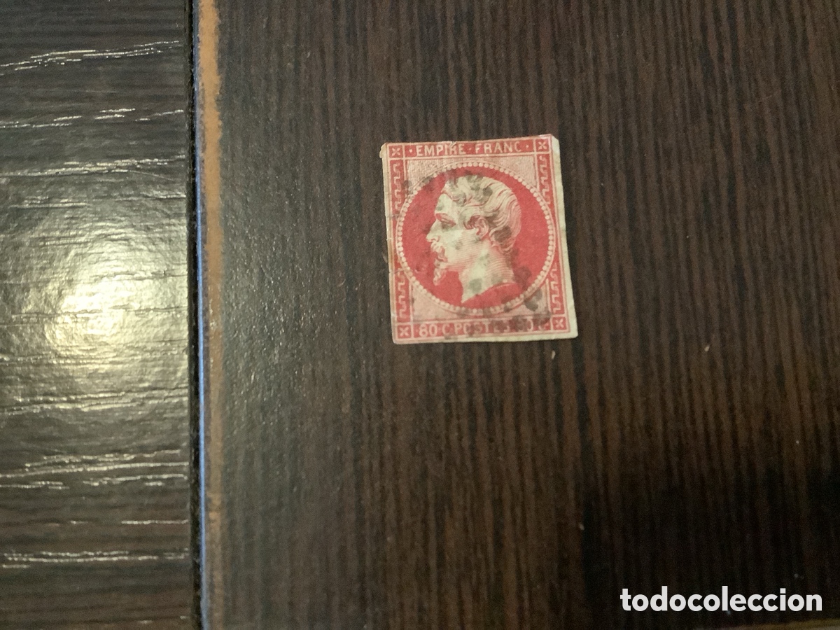 Sellos: Napoleon III 80 cent - Foto 1