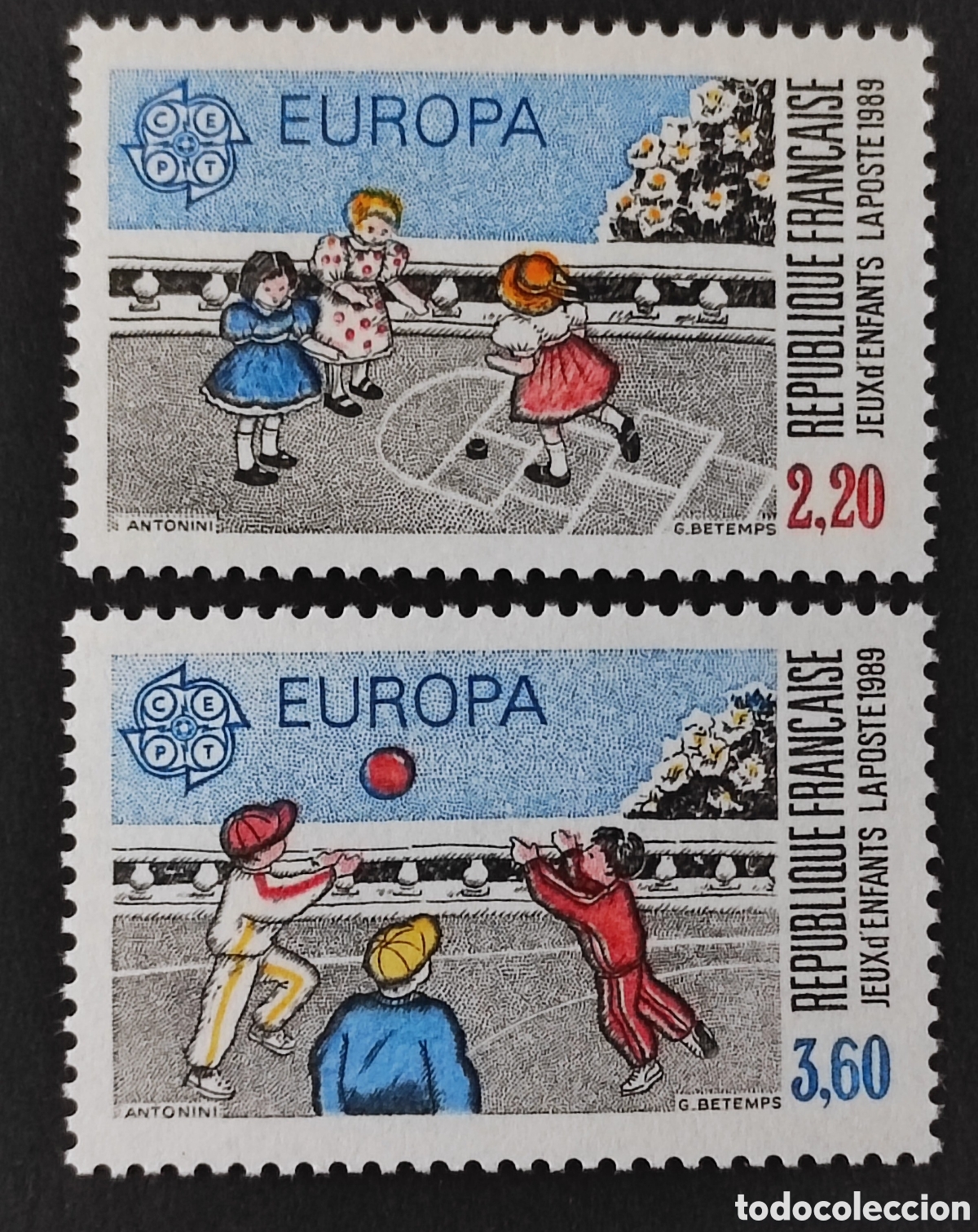 Sellos: Francia. 1989. Europa - Foto 1