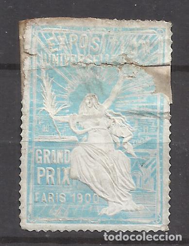 Sellos: GRAN PRIX 1900 PARIS EXPOSICION UNIVERSAL - Foto 1