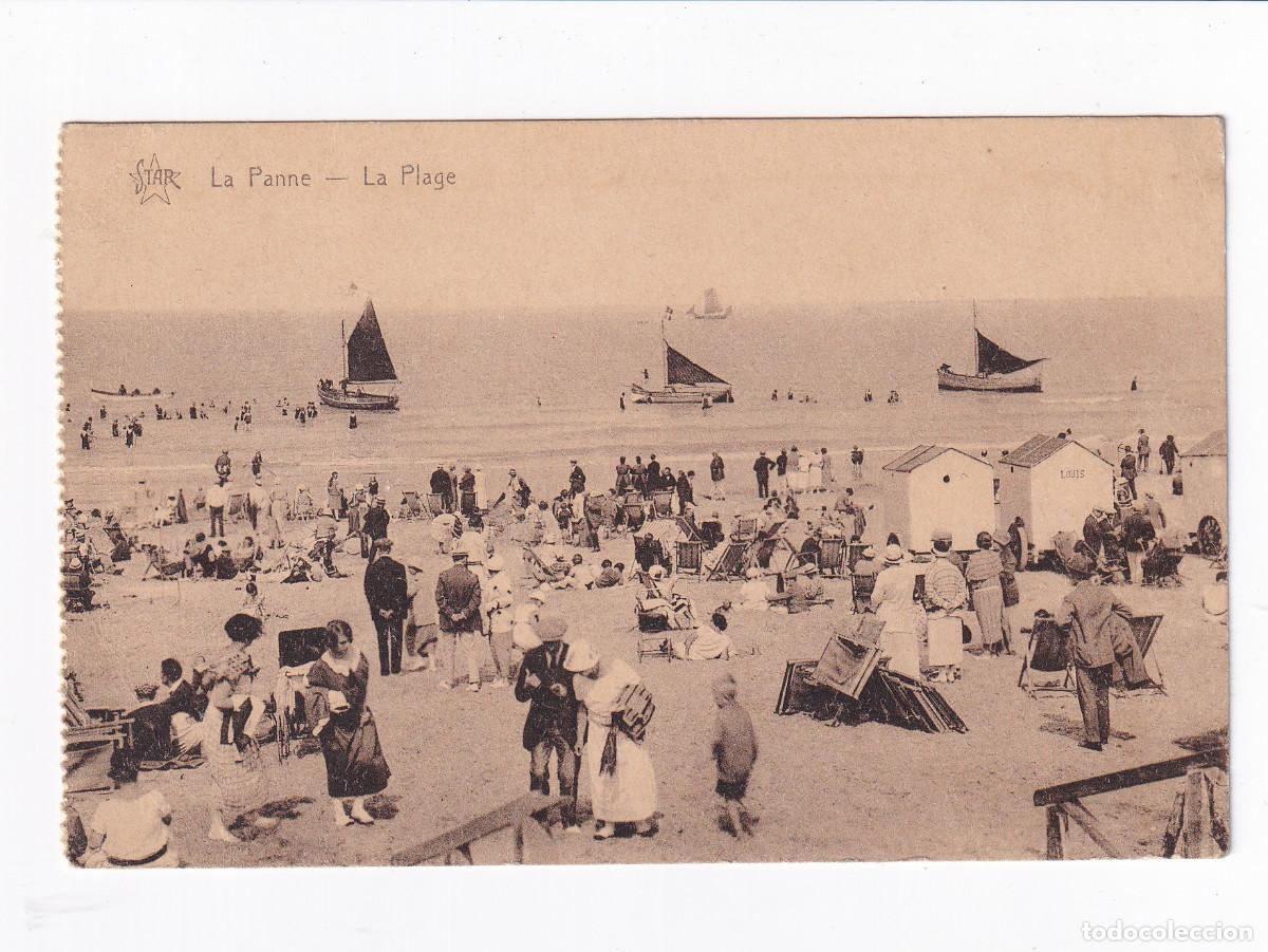 Sellos: POSTAL FRANCIA.- La Panne- La Plage. - Foto 1