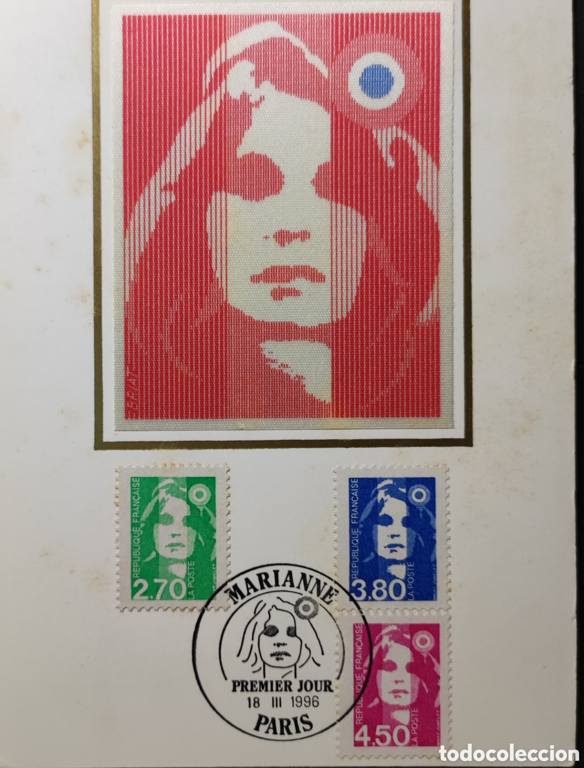Sellos: Francia. 1996. Marianne - Foto 1