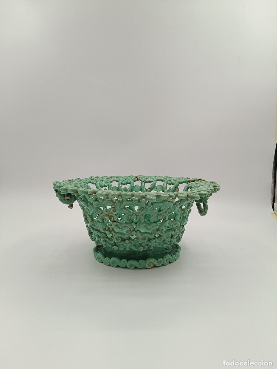 Sellos: MACETA DE CERAMICA FRANCESA - Foto 1
