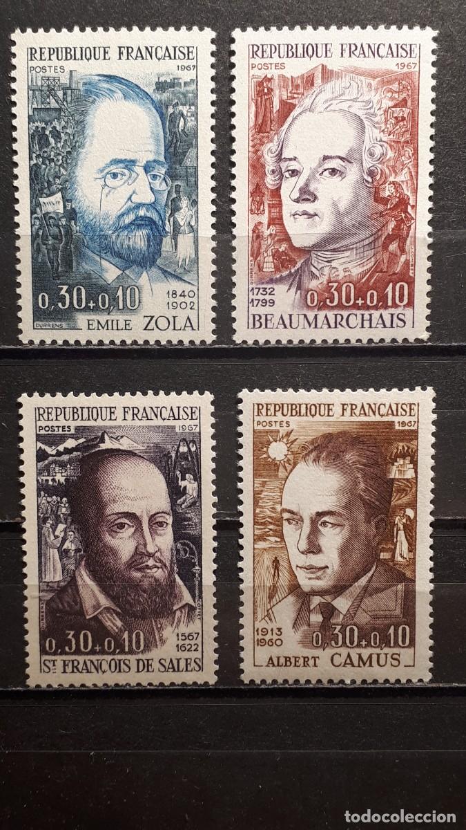 Sellos: FRANCIA. A&Ntilde;O 1966. **. YVERT 1511/4 - Foto 1