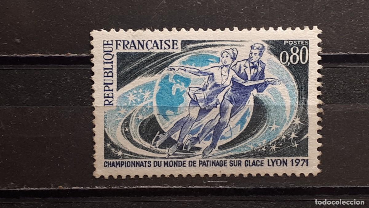 Sellos: FRANCIA. A&Ntilde;O 1971, (*). YVERT 1665 - Foto 1