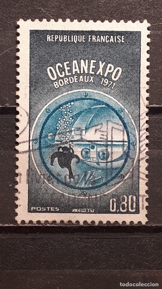 Sellos: FRANCIA. A&Ntilde;O 1971.&deg;. YVERT 1666 - Foto 1