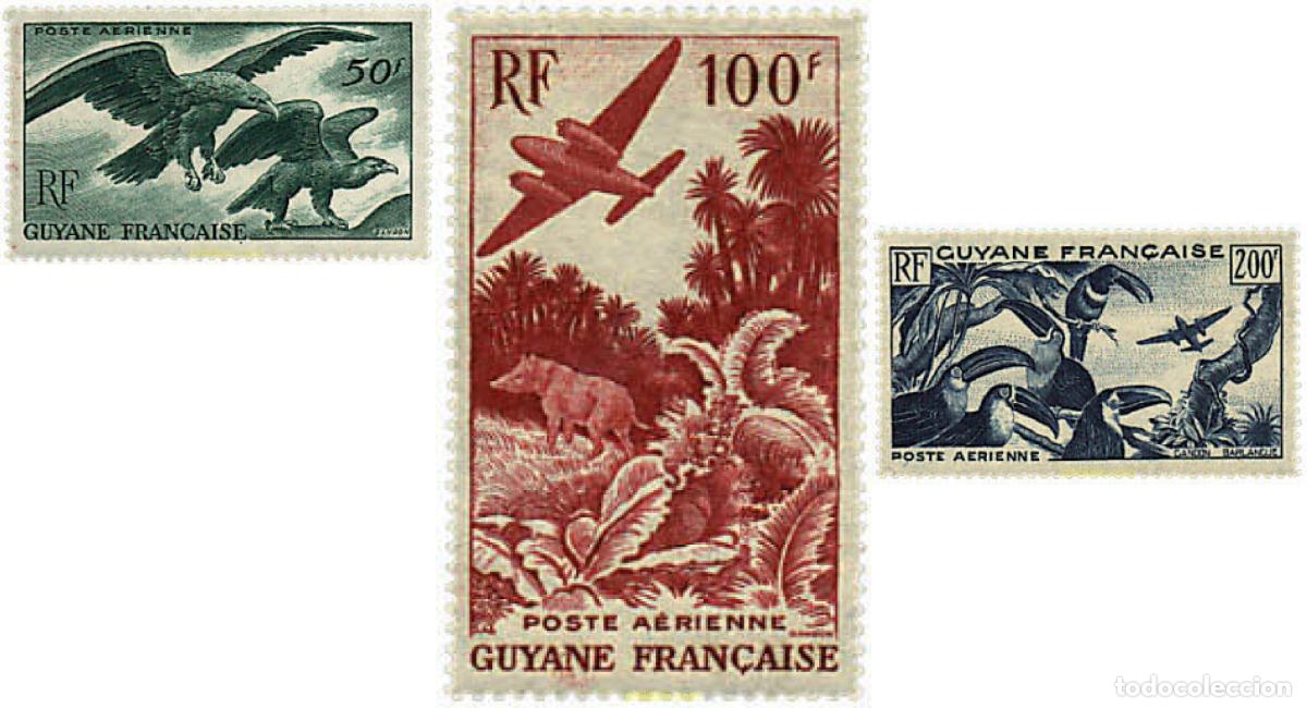 Selos: 31965 MNH GUYANA FRANCESA 1947 SERIE BASICA
