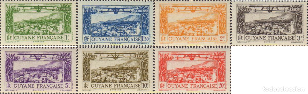 Stamps: 657257 MNH GUYANA FRANCESA 1933 AVIONES
