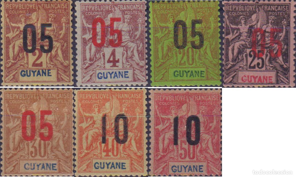 Sellos: 596427 HINGED GUYANA FRANCESA 2012 BASICA - Foto 1