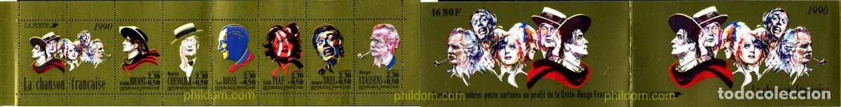 Timbres: 142589 MNH FRANCIA 1990 PERSONAJES CELEBRES