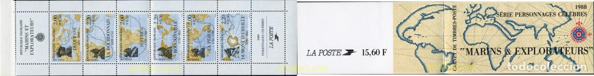 Timbres: 142518 MNH FRANCIA 1988 PERSONAJES CELEBRES