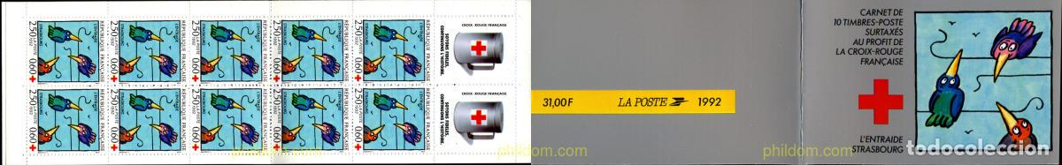Timbres: 142616 MNH FRANCIA 1992 PRO CRUZ ROJA