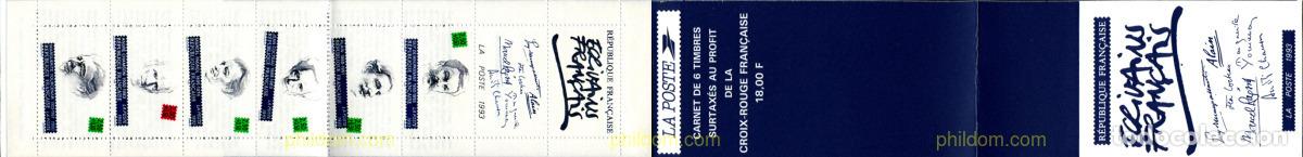 Timbres: 142625 MNH FRANCIA 1993 PERSONAJES CELEBRES