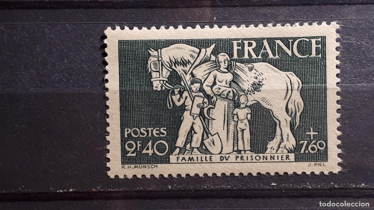 Sellos: FRANCIA. A&Ntilde;O 1943. *. YVERT 586 - Foto 1