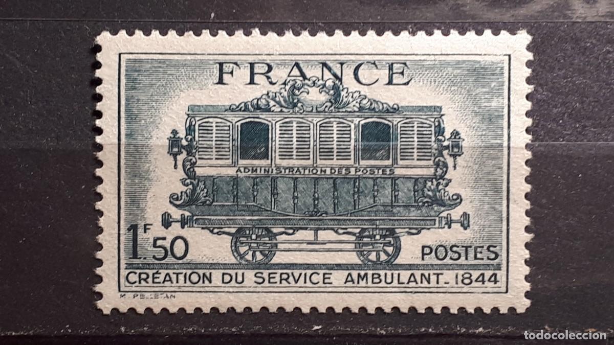 Sellos: FRANCIA. A&Ntilde;O 1944. **. YVERT 609 - Foto 1