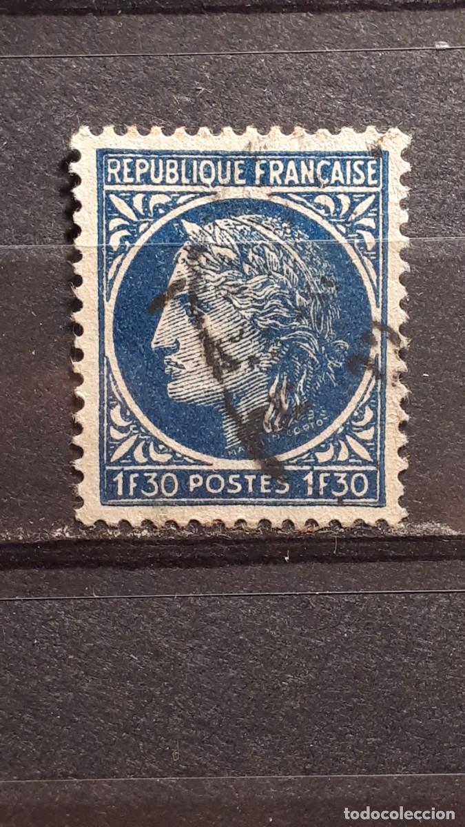 Sellos: FRANCIA. &deg;. A&Ntilde;O 1945. YVERT 678 - Foto 1
