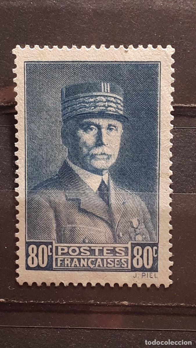 Sellos: FRANCIA. A&Ntilde;O 1940. (*). YVERT 471 - Foto 1