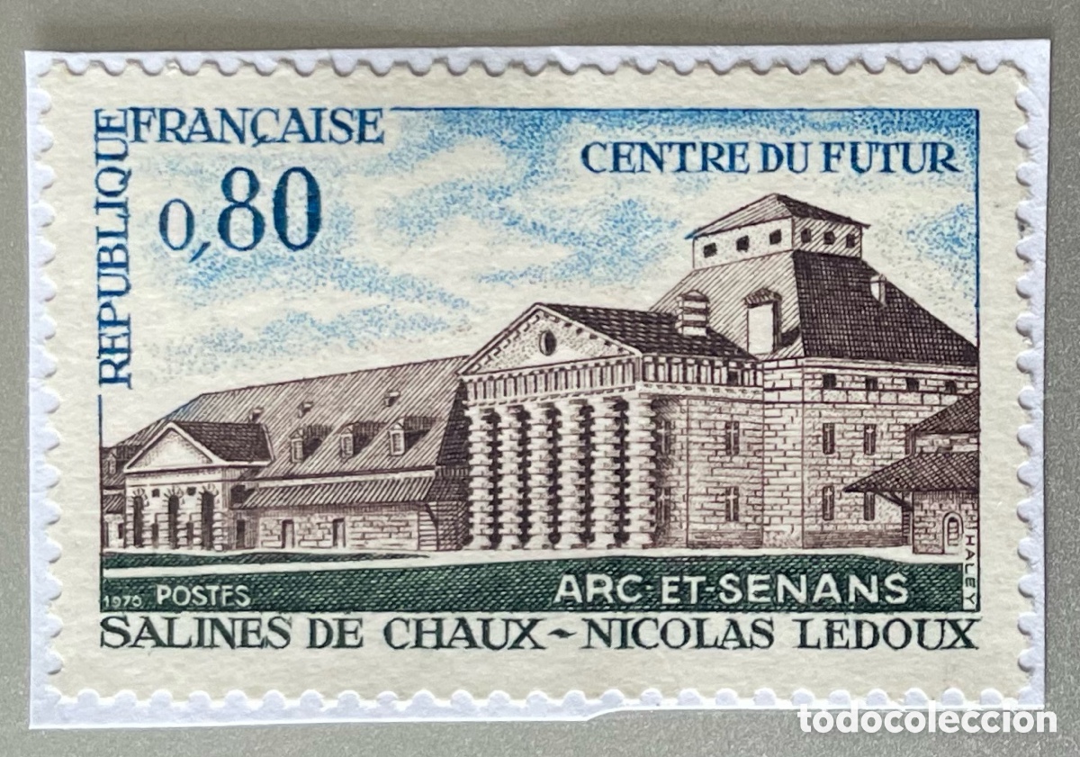 Sellos: Francia. Salinas de Choux. 1970 - Foto 1