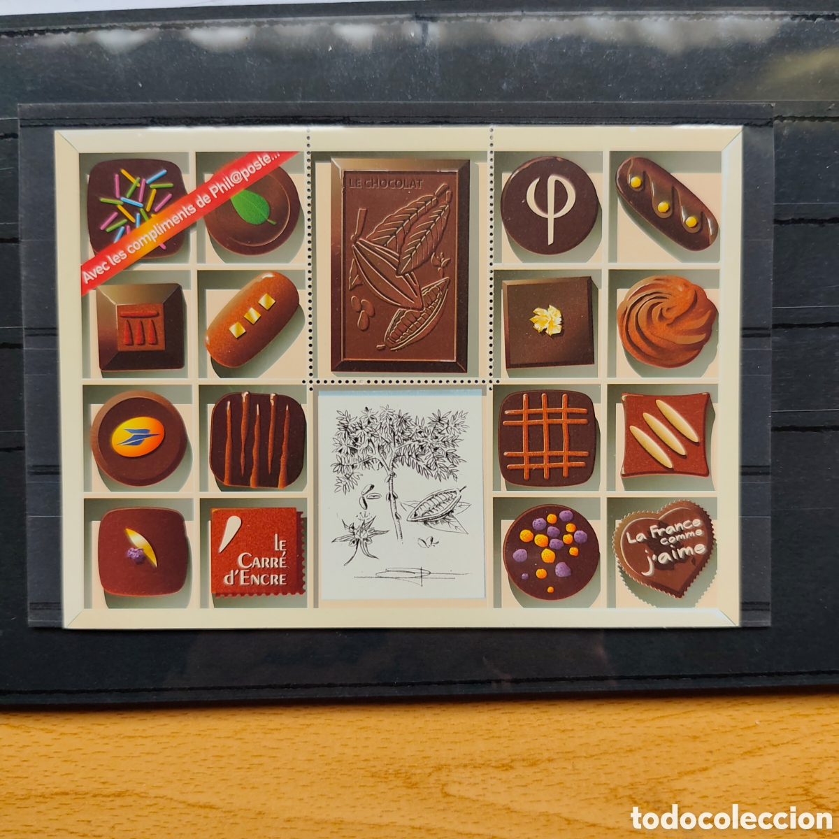 Sellos: Francia 2011 le chocolat HB - Foto 1