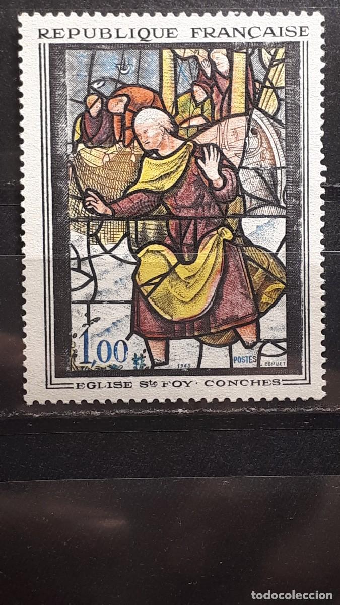 Sellos: FRANCIA. A&Ntilde;O 1963. **. YVERT 1377 - Foto 1