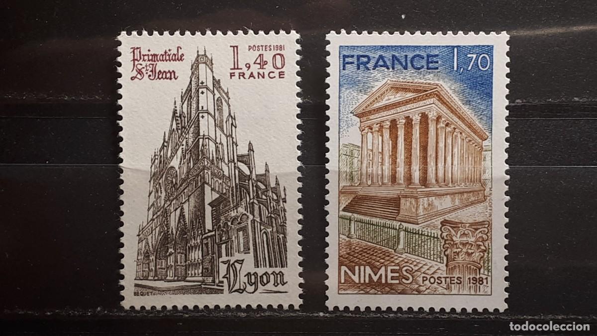 Sellos: FRANCIA. A&Ntilde;O 1981. **. YVERT 2132/3 - Foto 1