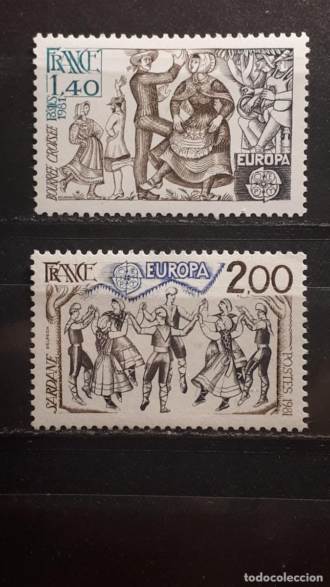 Sellos: FRANCIA. A&Ntilde;O 1981. **. YVERT 2138/9 - Foto 1