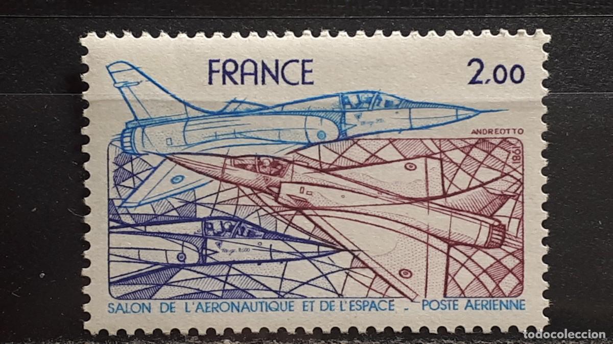 Sellos: FRANCIA. A&Ntilde;O 1981. ** YVERT A&Eacute;REO 54 - Foto 1