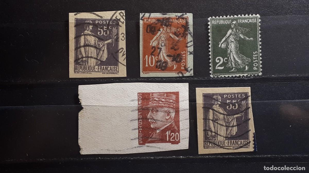 Sellos: FRANCIA.&deg;. De enteros postales 1930-2 - Foto 1