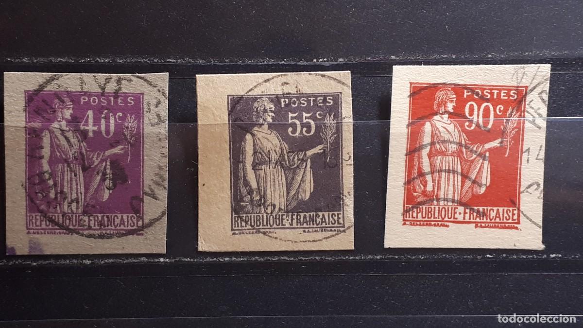 Sellos: FRANCIA.&deg;. De enteros postales 1930-2 - Foto 1
