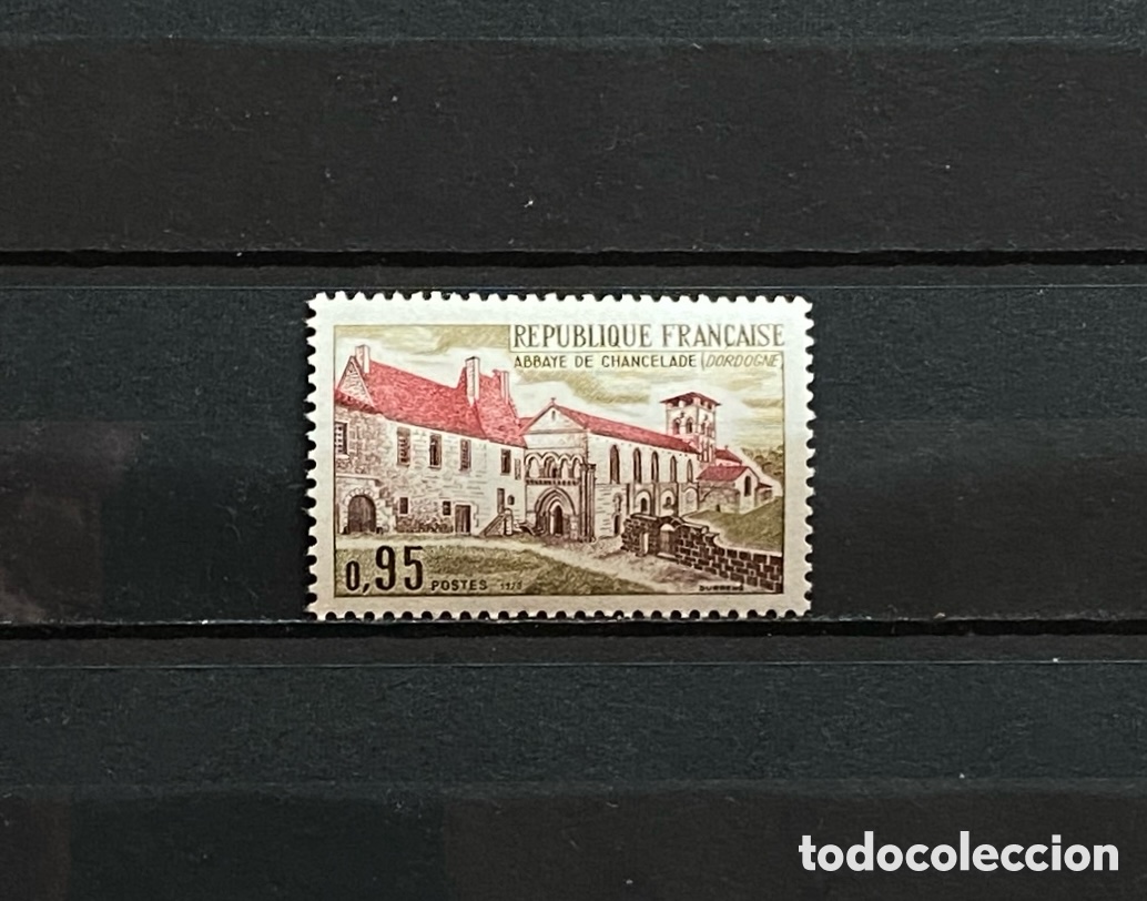 Sellos: Sellos, nuevo, de Francia 1970 Yvert 1645 Edificios - Foto 1