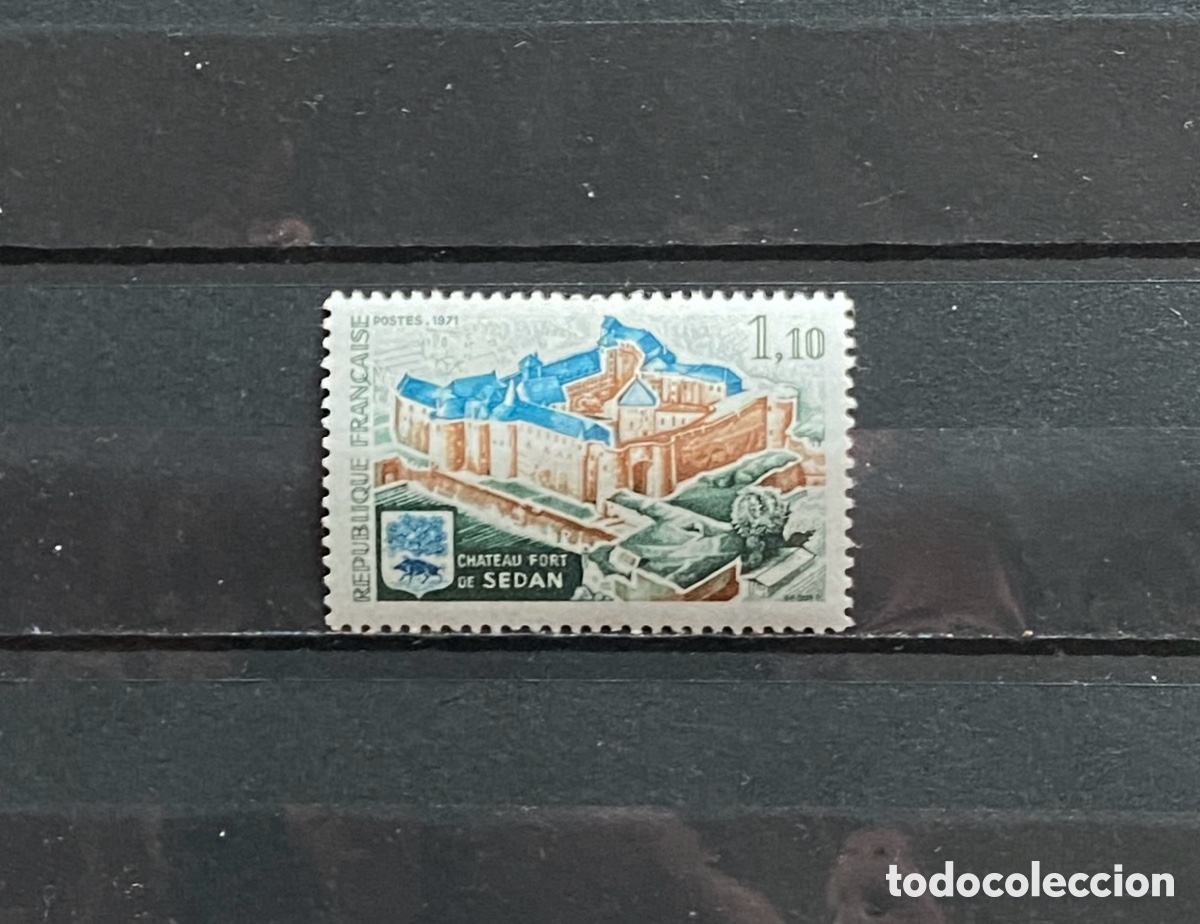 Sellos: Sellos, nuevo, de Francia 1971 Yvert 1686 Edificios Castt - Foto 1